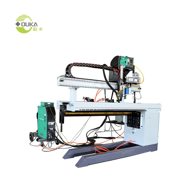 Automatic Custom Pipe Flange Welding Machine Equipment Longitudinal Seam Welding Machine