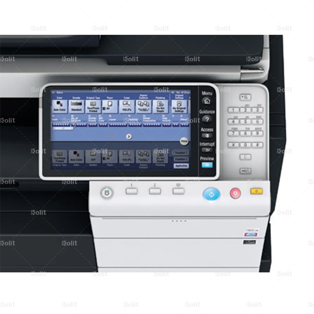 Используется mfp лазерный цветной принтер a3 C454 сканер сети