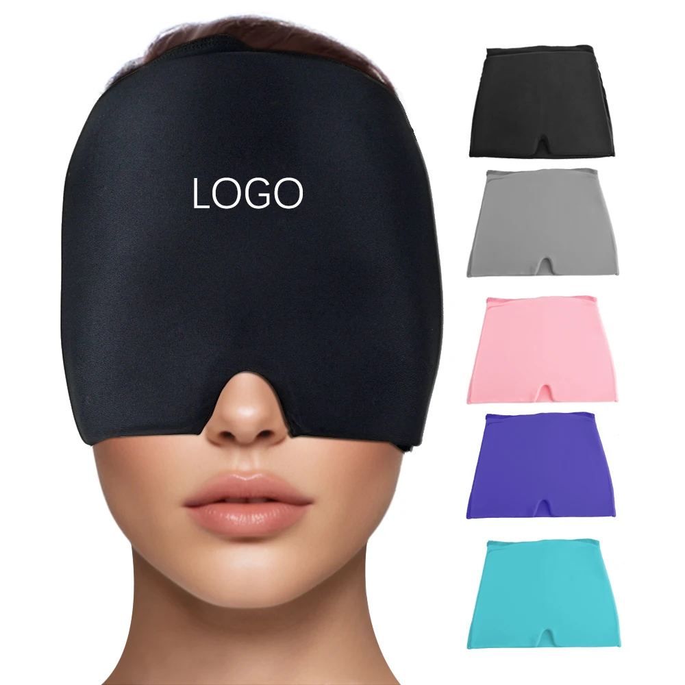 Hot Cold Therapy Migraine Headache Relief Cap Gel Ice Head Wrap