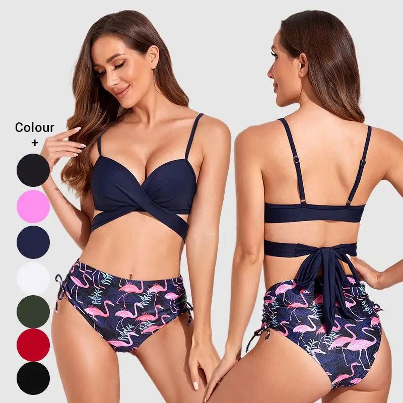 Thongs Micro Eyelet Ruffle Girls Fabric Tor Polyester Fbrica En Italia Family Swimsuits Famous Brand Designer Bikini