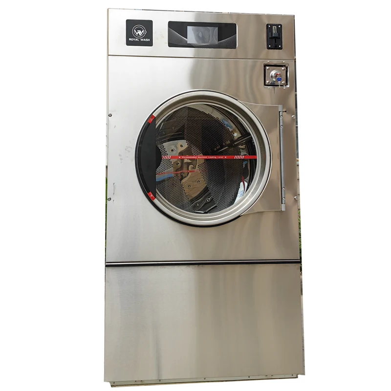 Commercial single dryer coin operated laundry equipment for dry cleaning shop