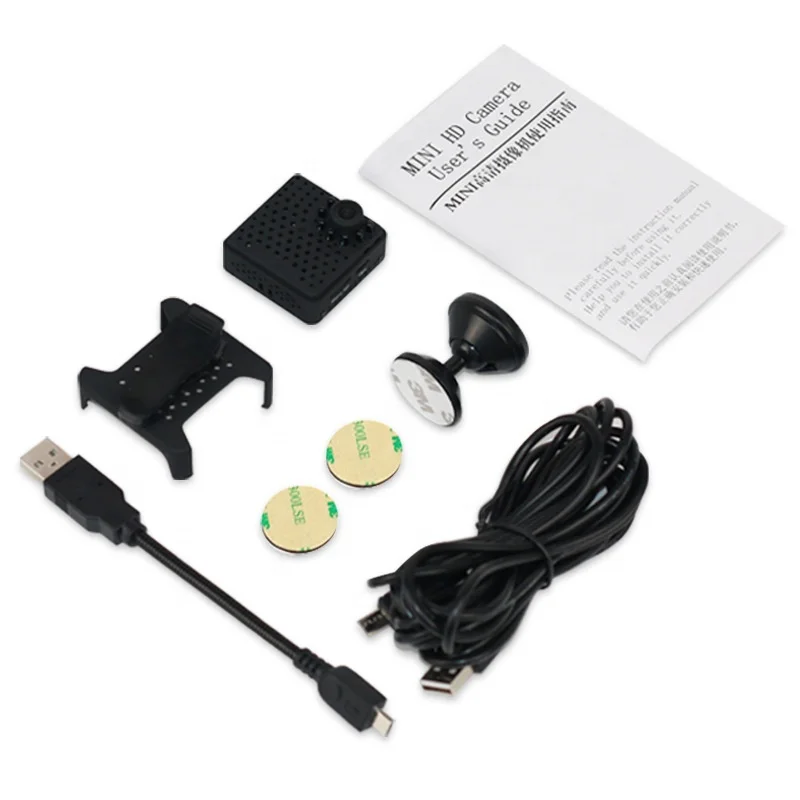 W18 1080p HD 1150mah Night Vision 155 degree wide angle Wireless Home Security Mini Wifi Cameras