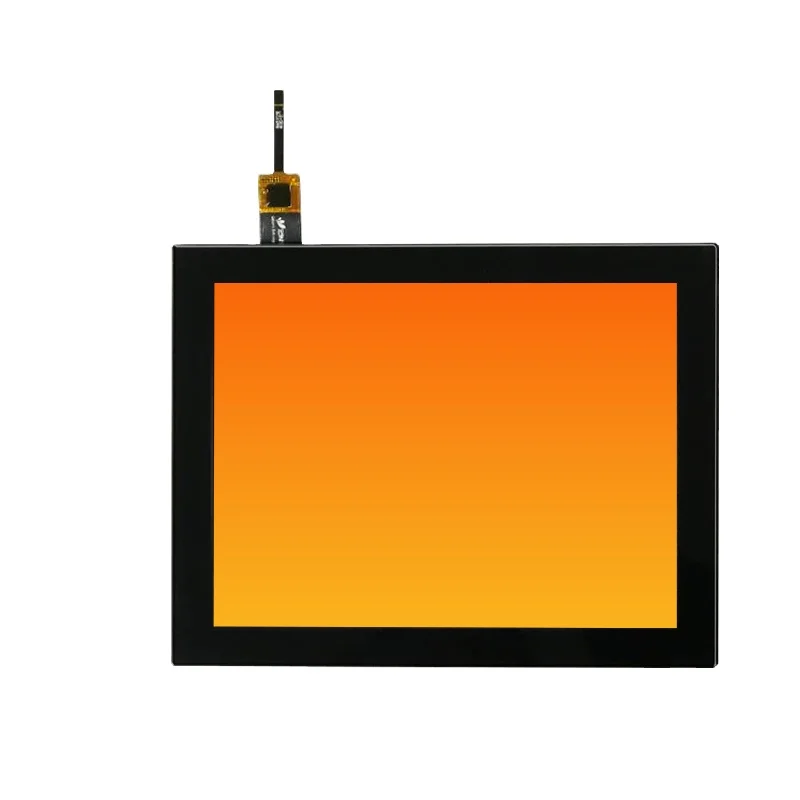 customized LCD display module 8 inch capacitive screen 800*600 resolution black capacitive touch panel