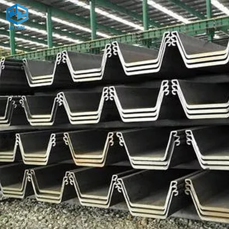 China Produced High Strength Hot Rolled Sy295 Sp 4 Lassen Steel Sheet Piles Piling Weight