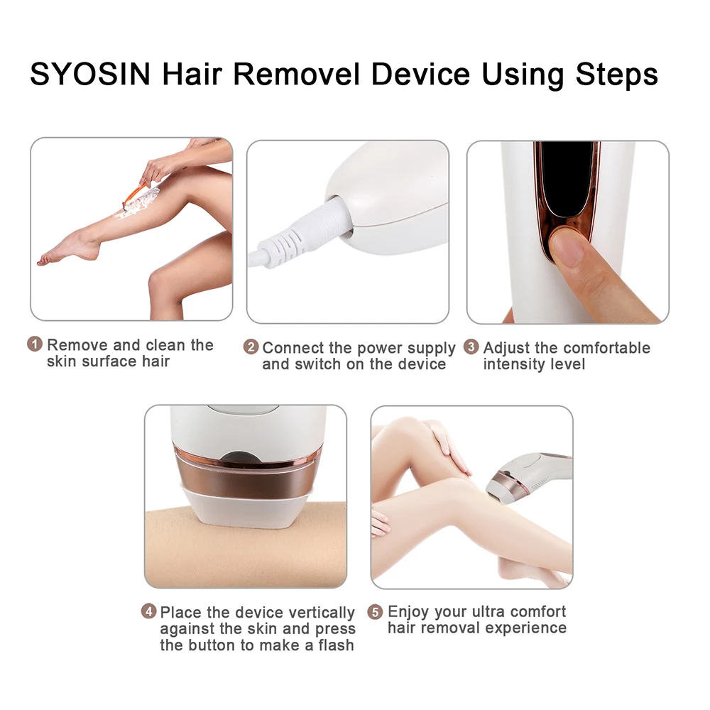 2022 New Diode Laser Hair Removal Device Painless Laser Portable Mini Home Use IPL Machine