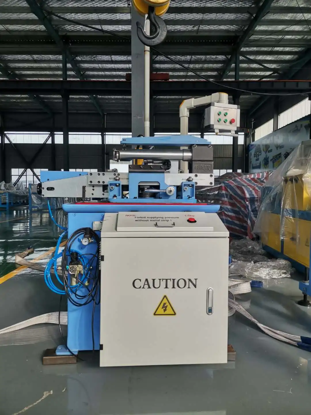 Spiral duct forming machine manufacturer suit galvanized plate and stainless steel