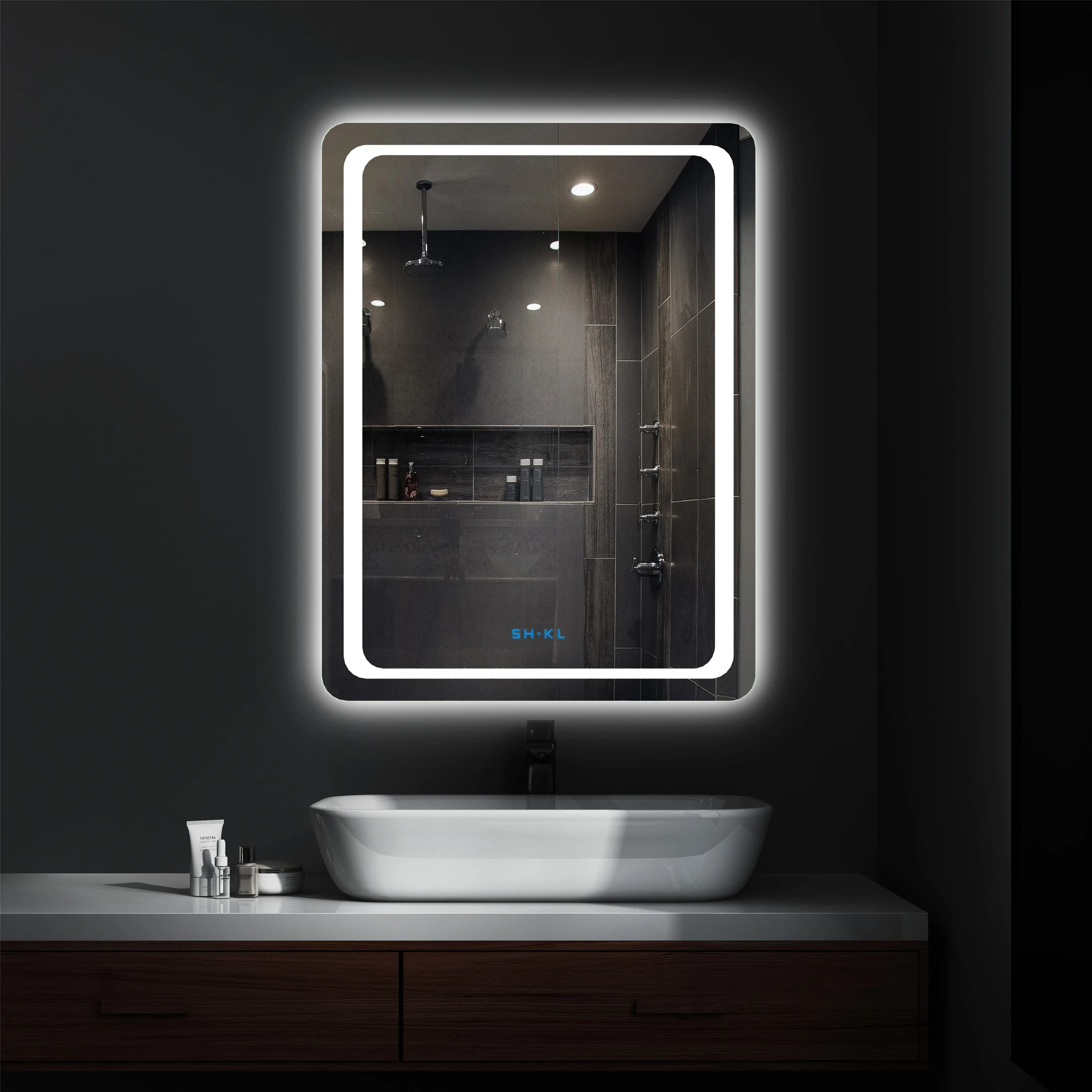 Wholesale Anti Fog Blue Tooth Smart Bath Mirror in Bathroom
