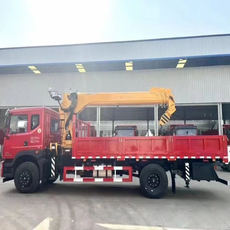 8-тонный бортовой кран Dongfeng Huashen T5