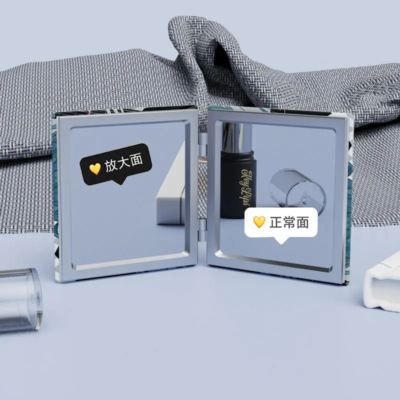 anime beauty kawayi girl Hatsune Miku mirror double sided portable foldable makeup mirror mini pocket mirror