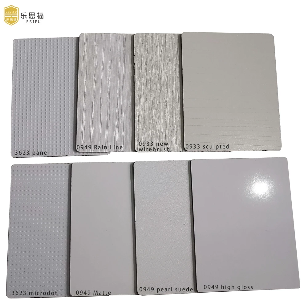 Lesifu HPL glossy white formica prices formica white laminate sheets