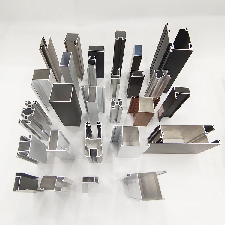 Алюминиевые экструзионные профили для изготовления алюминиевой дверной рамы и оконной Китай