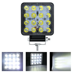 2023 New trend 4 inch 48w off road lights trucks 48mm aluminum off road flood lights led work light for trucks motorcycle