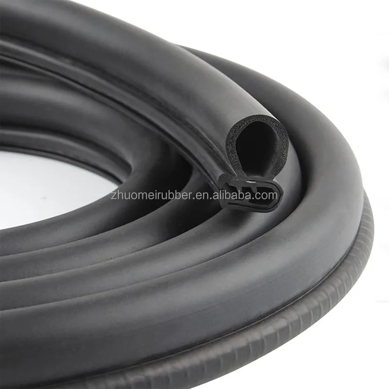Car Door Rubber Side Bulb Seal Weatherstripping