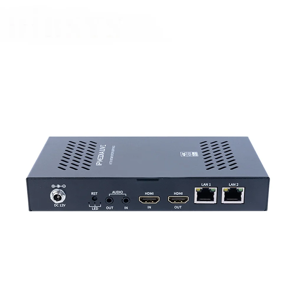 Многоадресный кодер UDP RTMP IPTV H264 H265 4K HEVC IP видеопоток