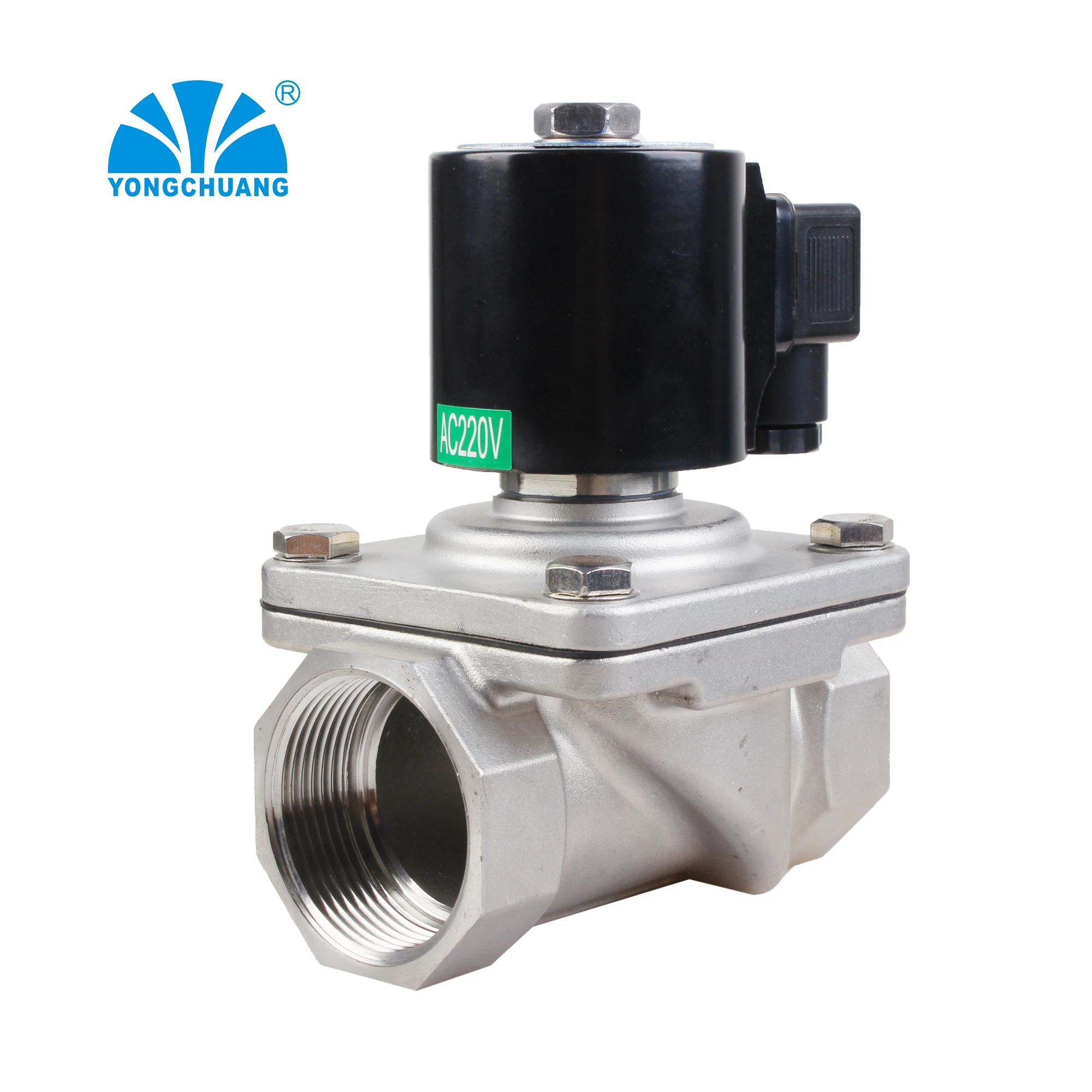 Yongchuang  2W31/41 3/4 2 inch automatic water shut off diaphragm solenoid valve