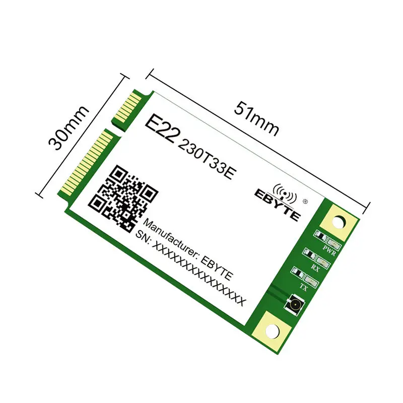 COJXU E22-230T33E sx1262 33dBm12km UART/RS485/RS232/USB interface Fast long-distance transmission lora transparent module