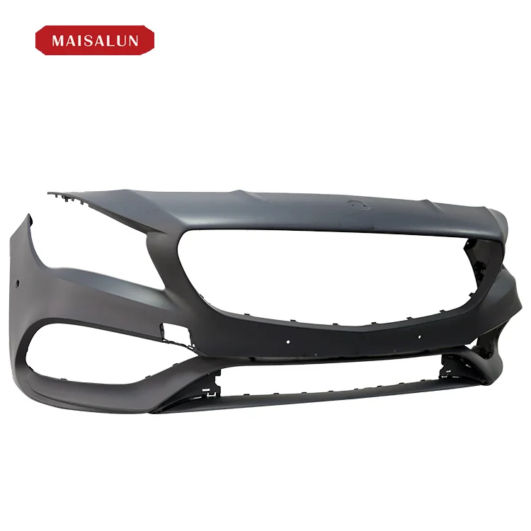 For Mercedes Benz Cla Series W117 Upgrade Cla45 Amg Body Kit Car Front Bumper Rear Bumper rear diffuser exhaust tips