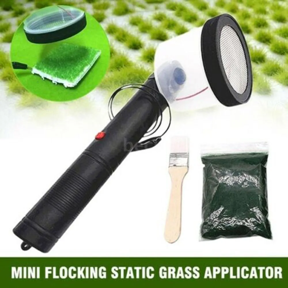 
Flocking Machine Static Grass Applicator Scenic Modelling Grass Master New G1Q5 