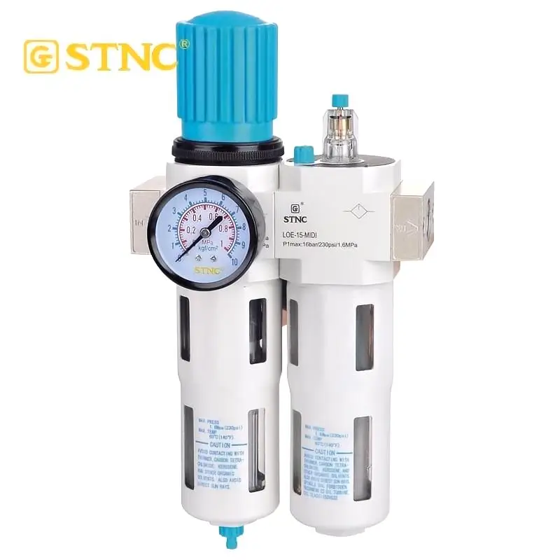 STNC Own Producing Festo Type LFR Air Source Treatment FRL Unit oil Filter Regulator Lubricator Combination for pneumatic parts