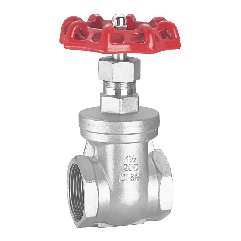 Прайс-лист Dn15 316 винтовой Конец из нержавеющей стали 1/2 дюйма резьбовой клапан Ss Gate Valve