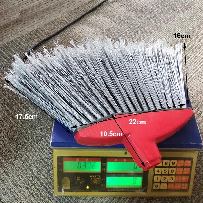HQ0129 outdoor cleaning hard hair plastic floor broom for USA