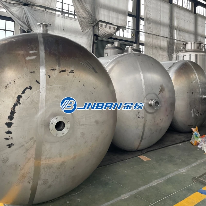 Сосуд высокого давления JNBAN 500L1000L 2000L из нержавеющей