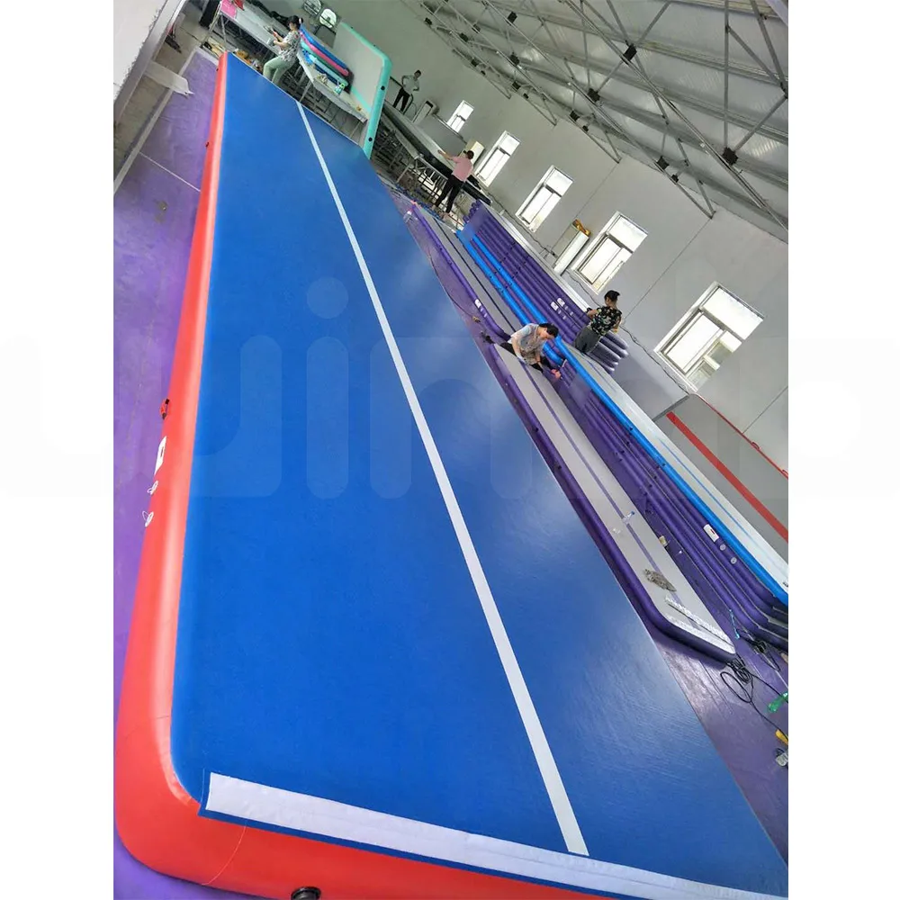 15x2x0.3m Inflatable Gymnastics Equipment Mat 15m Long Size Air Track Gym For Sport