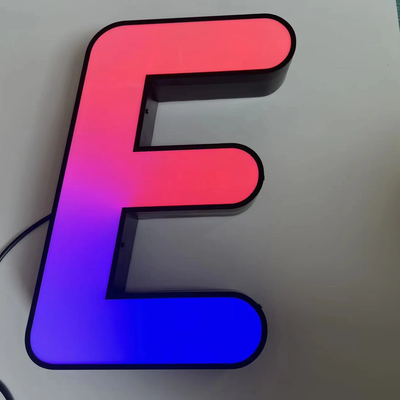 Luminous Character Frontlit Light Letter Sign Brand Custom Metal LED Plastic Bright Signage 3D Fast Ship Coffee Shop Bar Acrylic