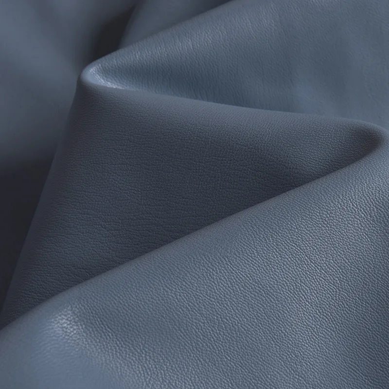 Factory wholesale sheep grain fine grain pu leather upper material