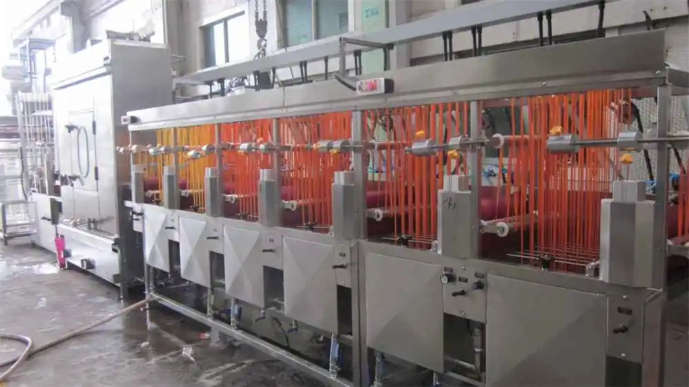 KINWAH Nylon underwear tapes Semi-automatic continuous dyeing machine
