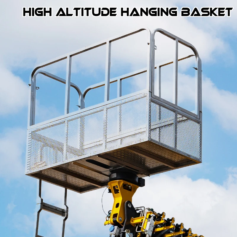 JQCM TRUCK CRANE Aerial Work Car Foton 20m Working Height Truck Mounted Crane with Cradle for Aerial Work Platform for Sale
