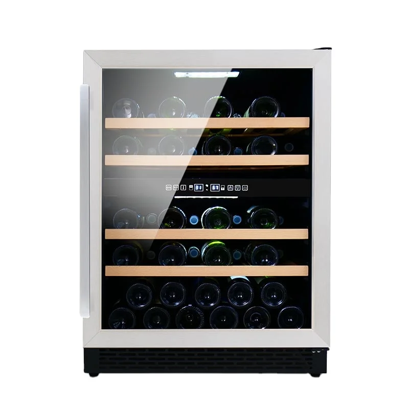 Josoo Make Winecool шкаф из нержавеющей стали для раковины с винным шкафом бука и металла домашнего использования