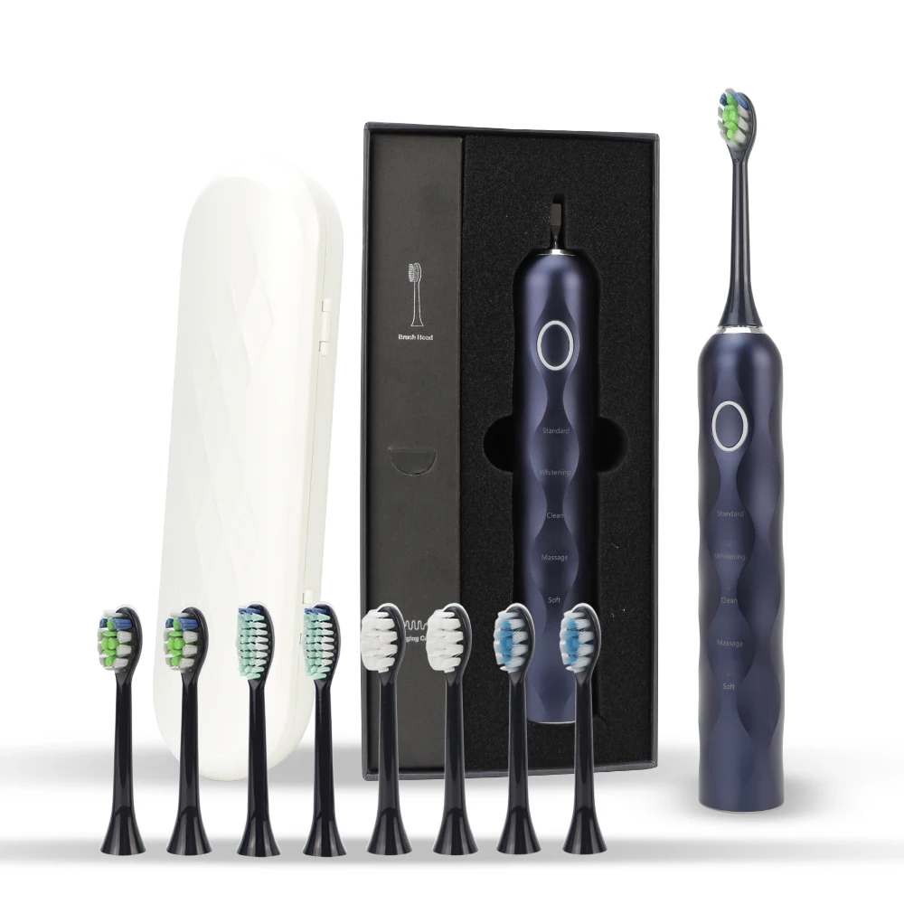 25 Modes Minimalist IPX8 Wireless Charging sonic electric toothbrush