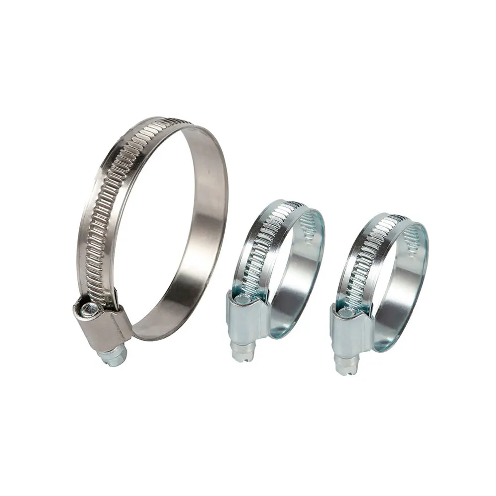 Heavy Duty 9mm Band Width W2 Germany Type Hose Clamp Worm Drive Clamp Automotive Hose Clamps