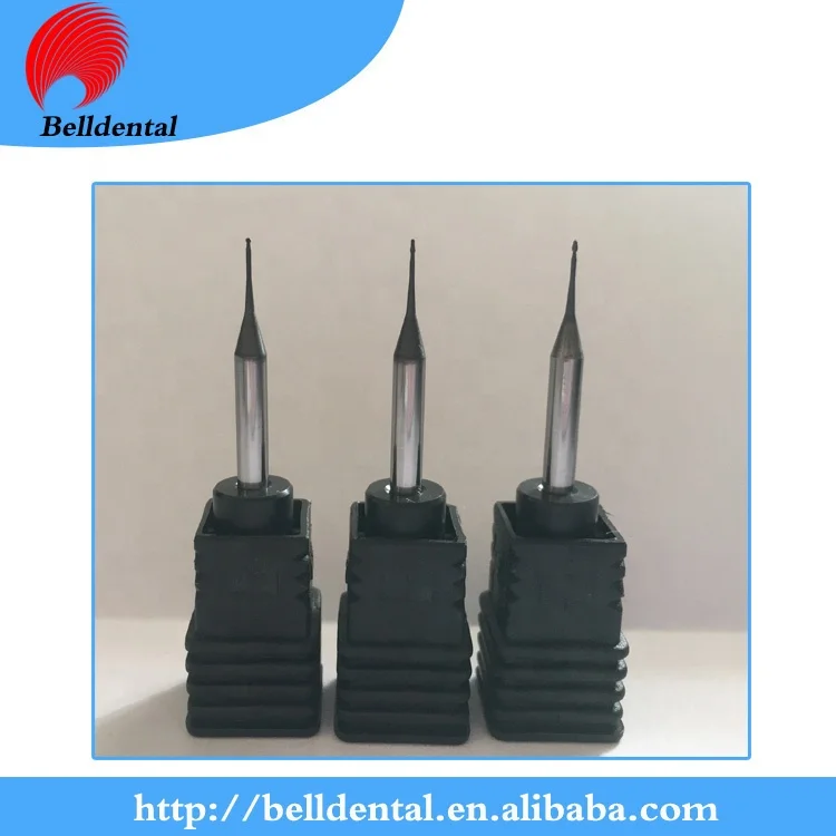 Система CAD CAM с покрытием постоянного тока стоматологические циркониевые алмазные фрезерные боры для Sirona MCX5