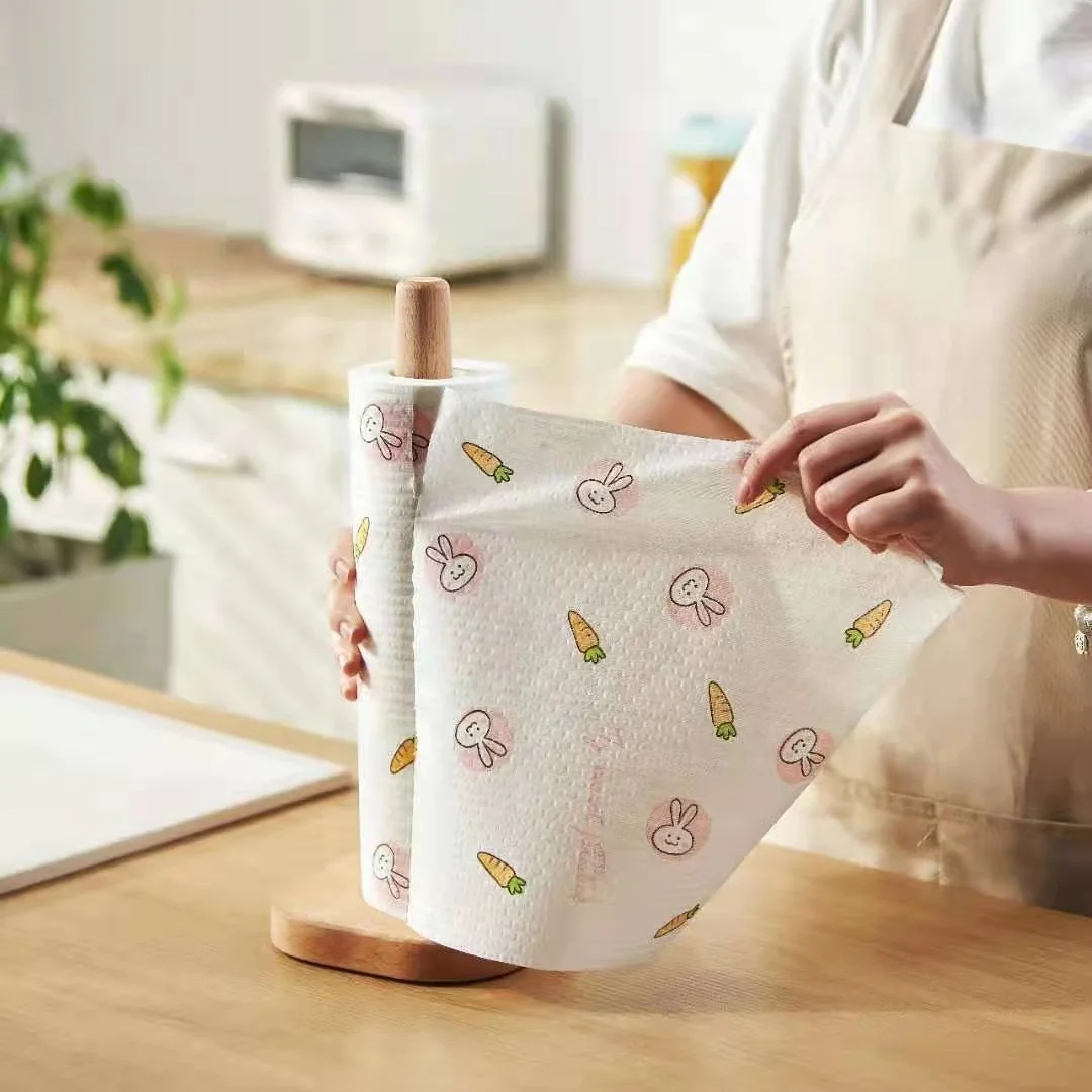 Disposable Cleaning Cloth Dish lazy Dish Rags Reusable Kitchen Paper Towels