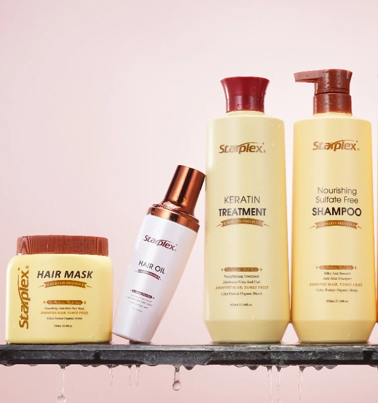 OEM/ODM Keratin Treatment for Hair Rich in Sesame Oil Vitamins a & E Protein Amino Acids