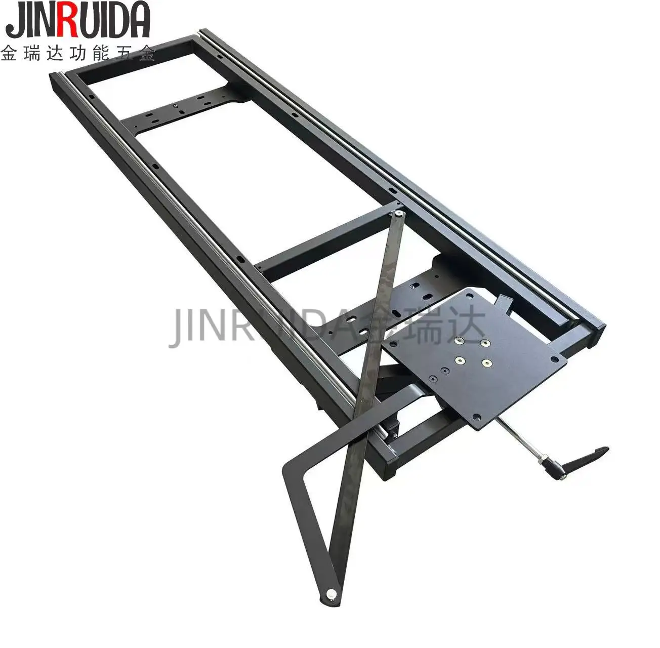 JIN RUI DA Modern Metal Dining Room Furniture Unilateral Swivel Bench Function Rack for Living Room Home Use