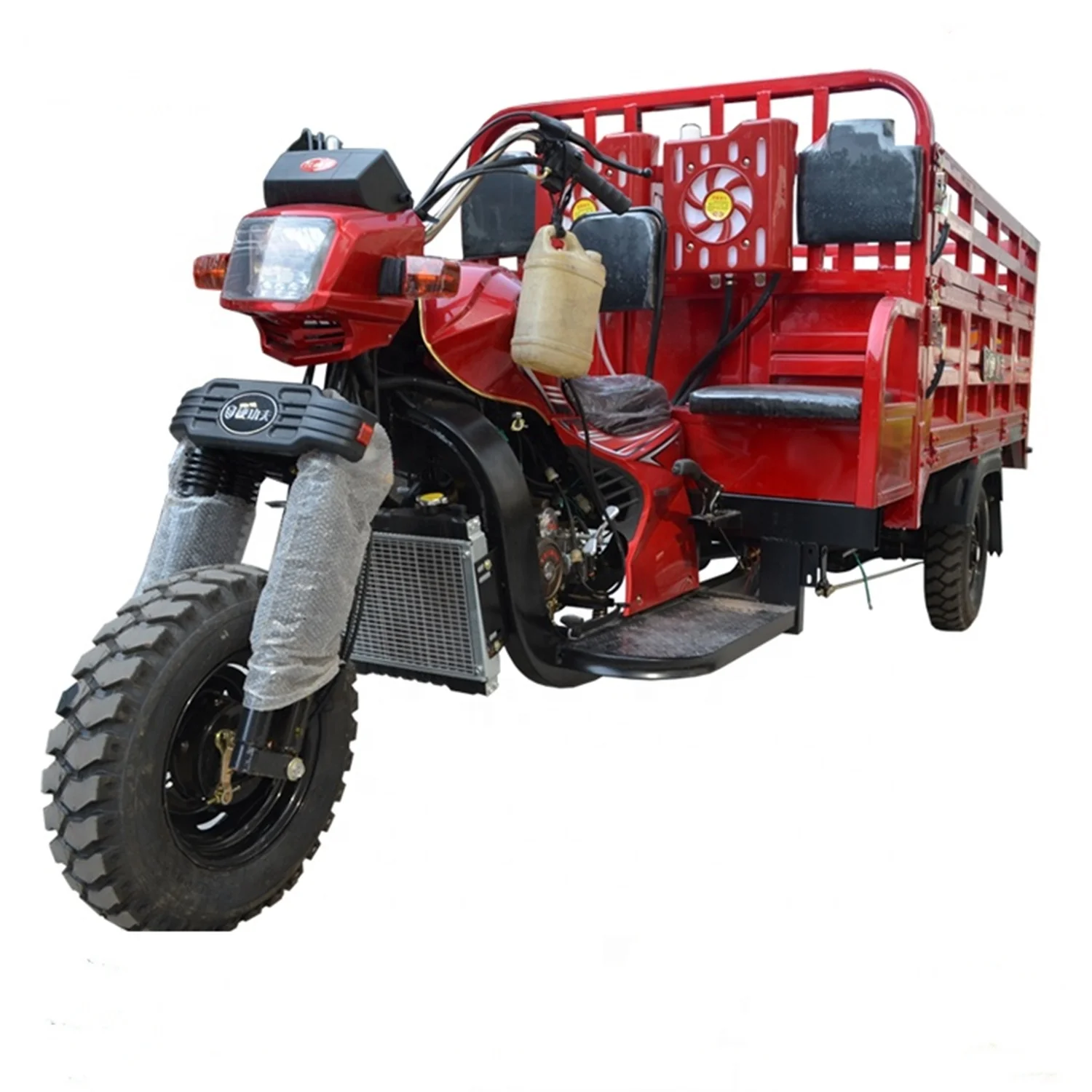 Farm Cargo Tricycle,motorized gas powered cargo tricycle,three wheel farmer  cargo tricycle