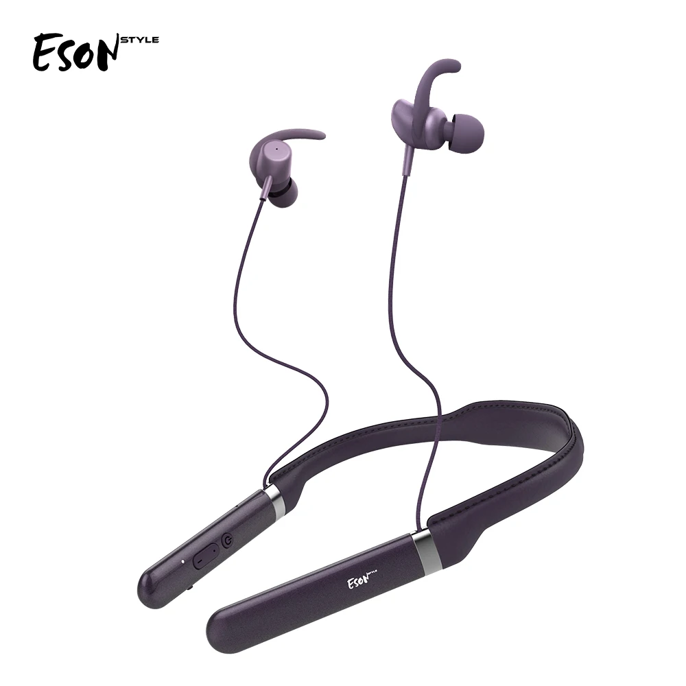 Eson Style Free Shipping Truly Wireless Stereo Shenzhen Factory Oem Neckband Headphone Bluetooth Headset with In-ear Earphone