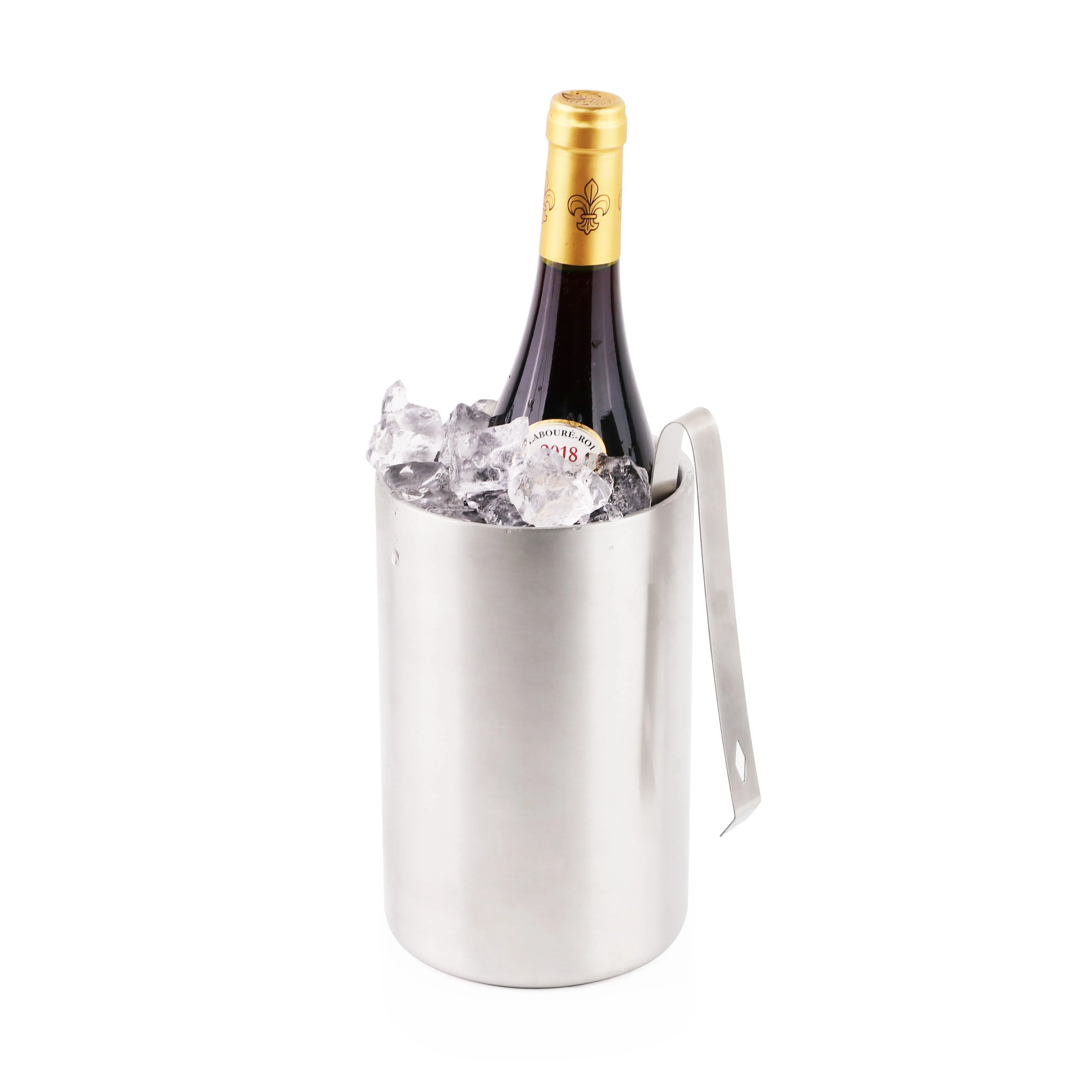 Double wall Stainless steel wine cooler,wine bottle insulator