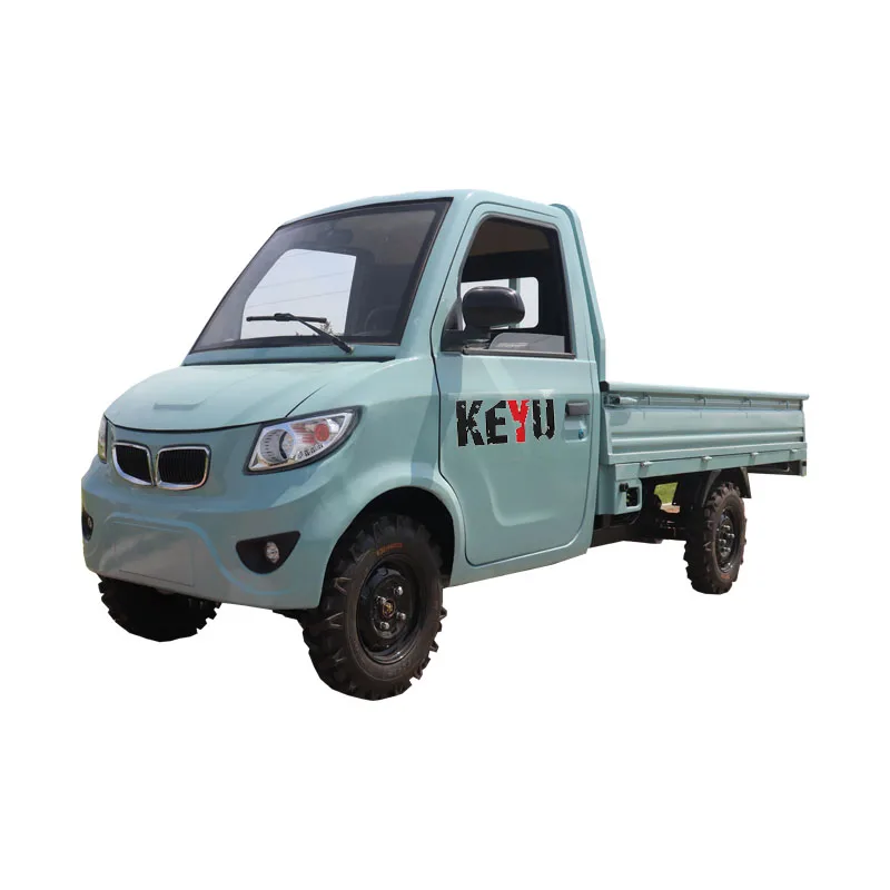 KEYU new model pickup truck Mini 2 seat electric pickup truck cargo