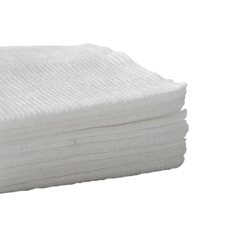 100% cotton gauze swabs non-sterile different sizes