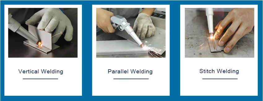 1mm 2mm Carbon Steel Sheet welding 1500w 2000w handheld fiber laser welding machine for fence decoration industry