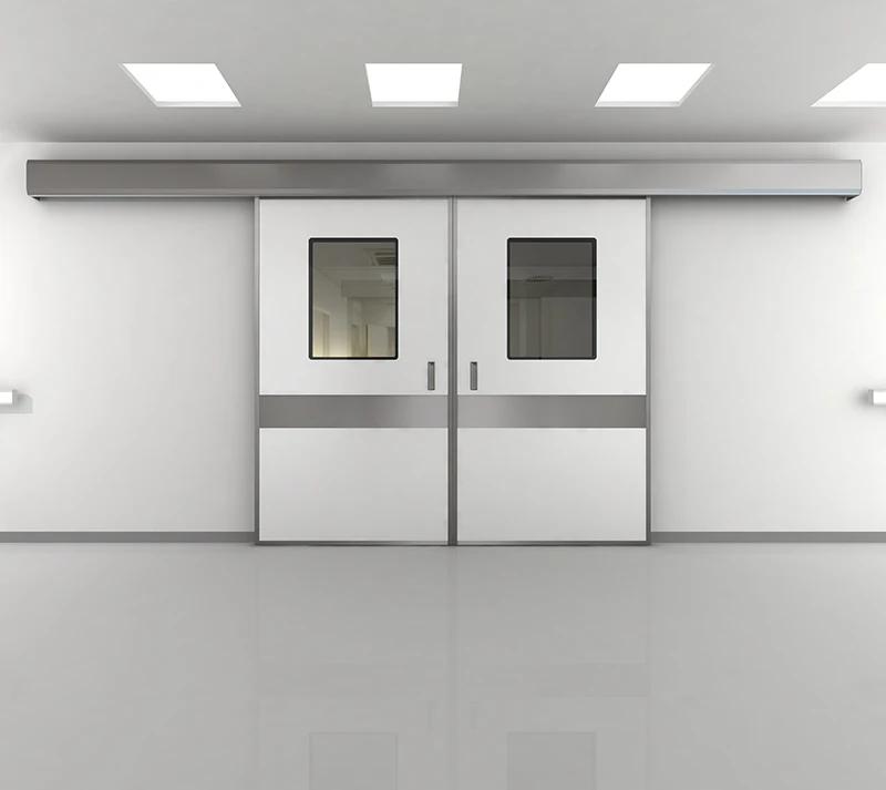 Doortec Высококачественная Автоматическая Больничная герметичная раздвижная дверь автоматический дверной