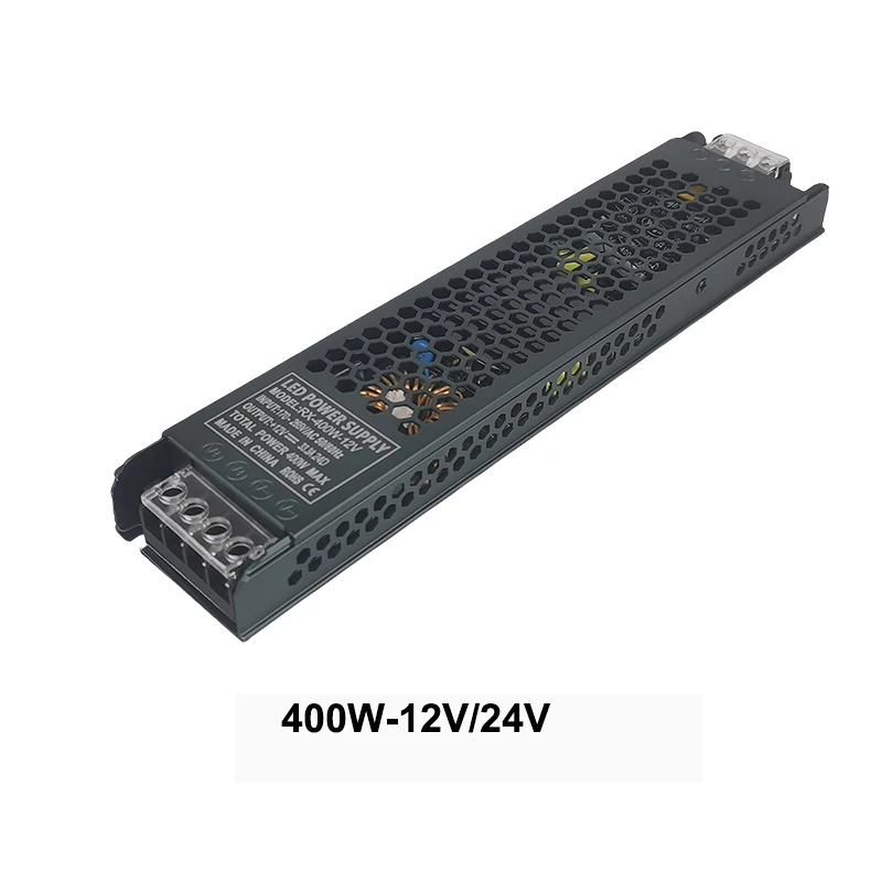 12V 24V Power Supply 60W 100W 200W 300W 400W LED Light Strip DC Switching LED Power Transformer