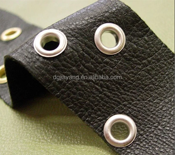 eyelet fastener eyelet button hole anti brass large size metal eyelet round with plastic washer