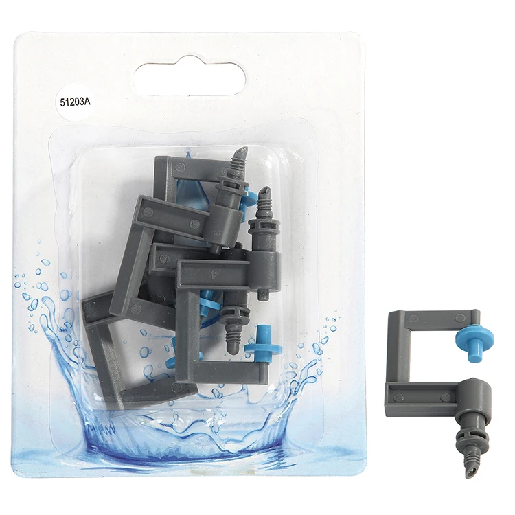 Agricultural sprinkler micro drip spare parts irrigation drip  X4pcs refract nozzle 3/16