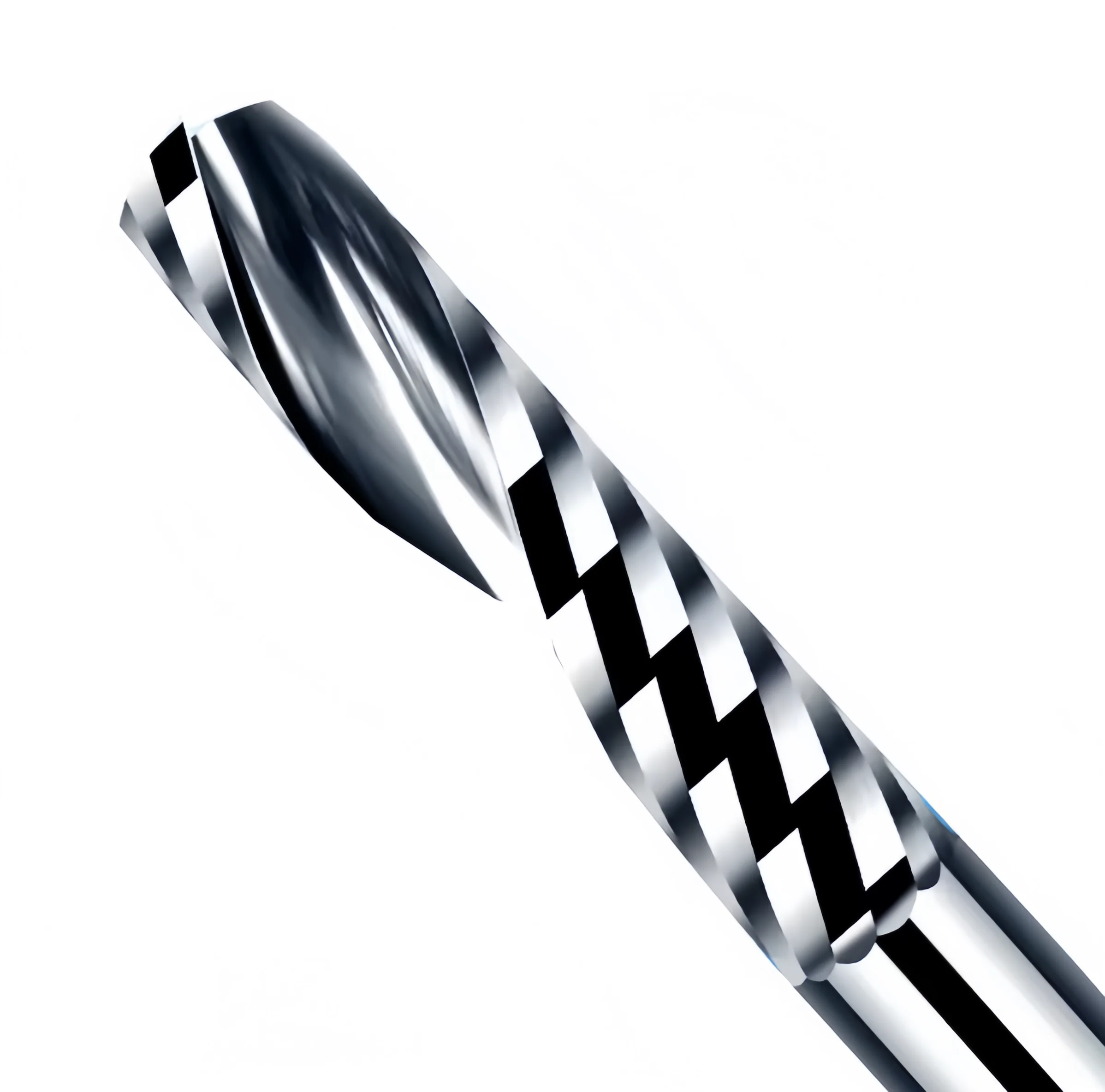 12*35*L75 FST Factory Price CNC Router Bits Down Cut Carbide Wood Tools Single Flute Spiral Milling Cutters for Aluminum