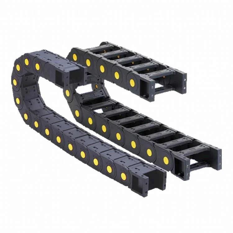 High speed Nylon Material Electrical Bridged Fully Closed Cable Carrier Drag Chain